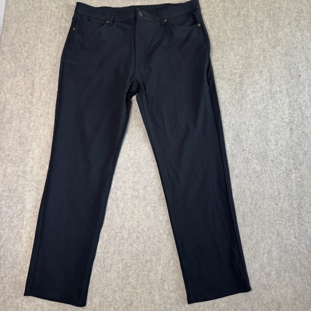 Levi 511 Slim Fit Tech Pants Mens 38x32 Black Performance Casual Workwear